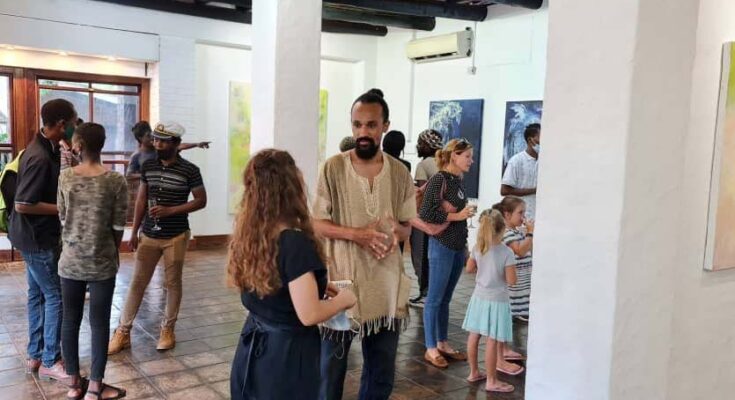First Floor Gallery recently opened a solo exhibition by Zimbabwean artist Helen Teede in their new space inside the Elephant's Walk Artist Village Complex in Victoria Falls.