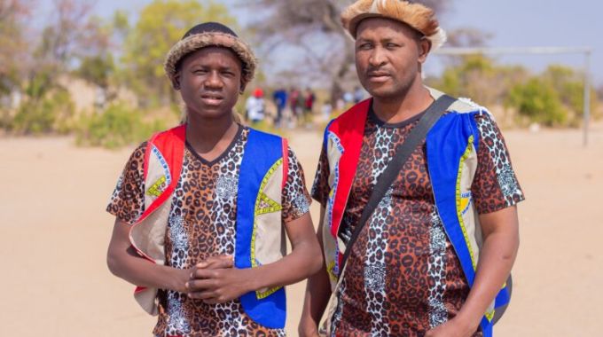 Fifi Cooper Heads to Zimbabwe for Video Shoot 1 Aphiwe and Sobancane