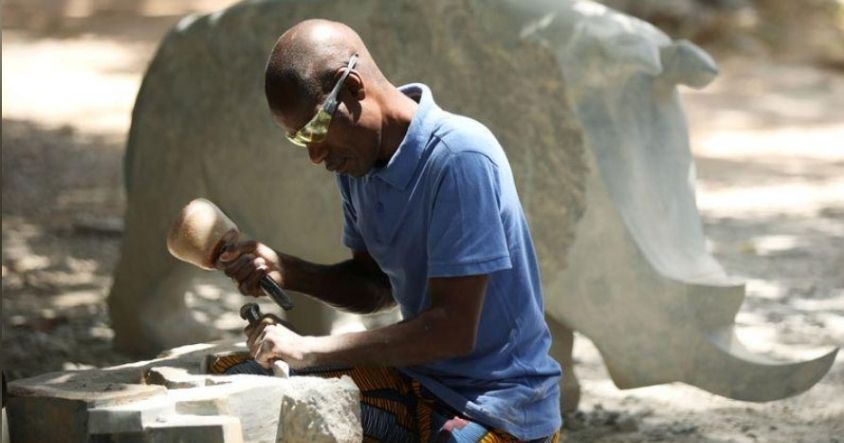 Dominic Benhura sets sights on China as Zimbabwean sculpture finds new global audiences 1 Dominic Benhura sets sights on China