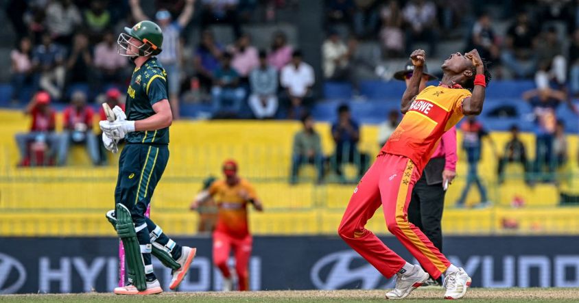 Zimbabwe reach T20 World Cup Super 8 as Australia is knocked out 2 How Zimbabwe stunned Australia