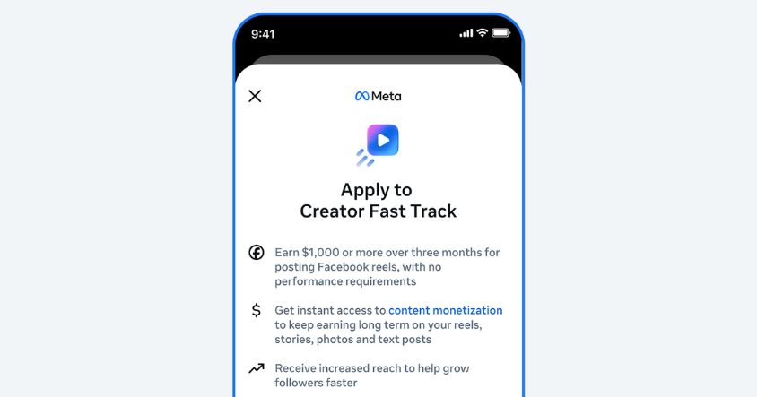 Meta launches Creator Fast Track as Facebook ramps up push for content creators 2 Facebook is introducing updated performance metrics aimed at helping creators better understand how their content generates revenue.