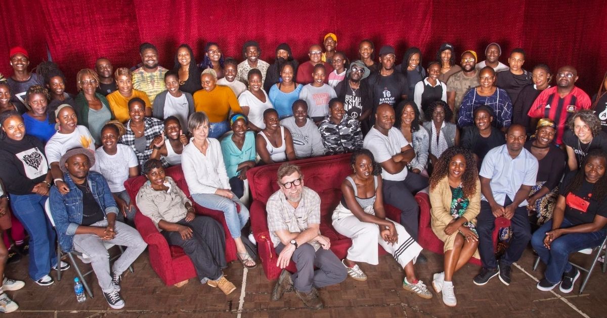 Almasi Brings Global Theatre Experts to Zimbabwe 3 Almasi Collaborative Arts posing for a picture