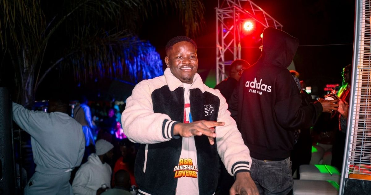 Social media personality El Gringo at the last R&B Dancehall Lovers event