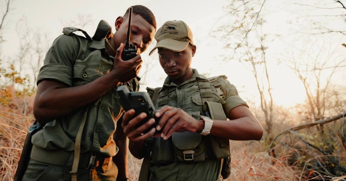 Image showing park rangers at work