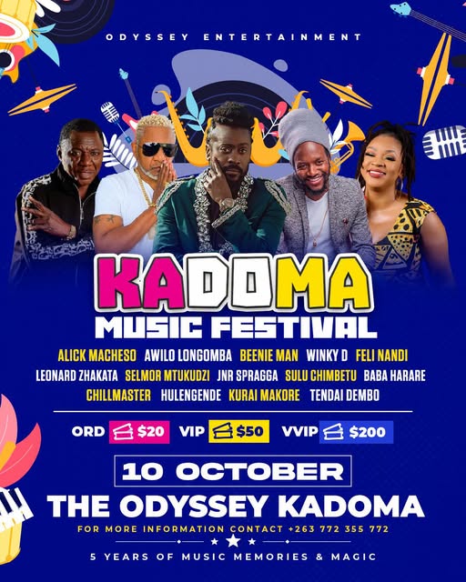 Kadoma Music Fest Poster