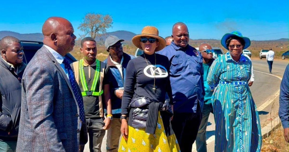 Government officials checking progress for the Sanganai/Hlanganani Tourism Expo 2026 preps