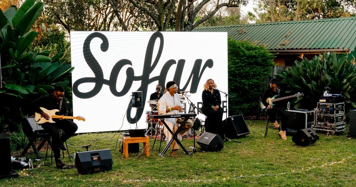 A performance by Sambiri at Sofar Sounds Harare