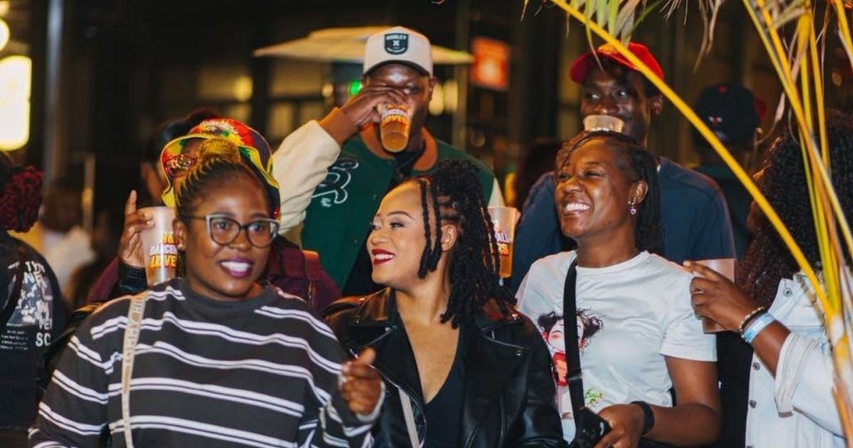 People at the R&B Dancehall Lovers Tiger's Milk edition 