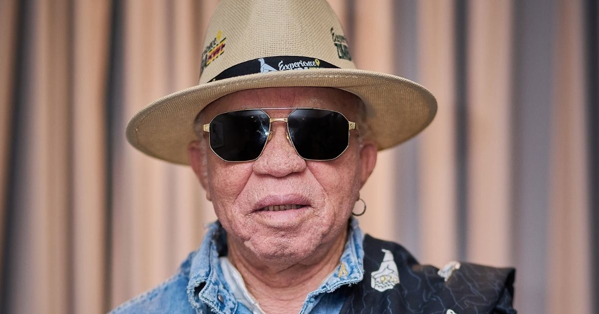 Salif Keita just after arrival in Zimbabwe for the Ecobank Legends Night Africa 2.0
