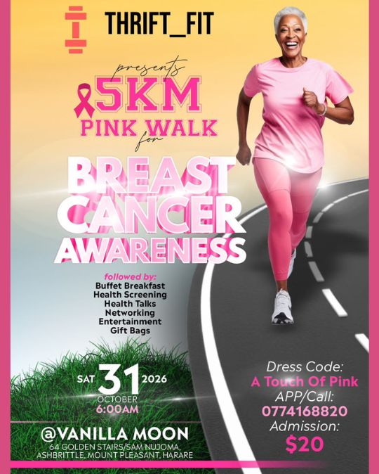 5KM Pink Walk for Breast Cancer Awareness