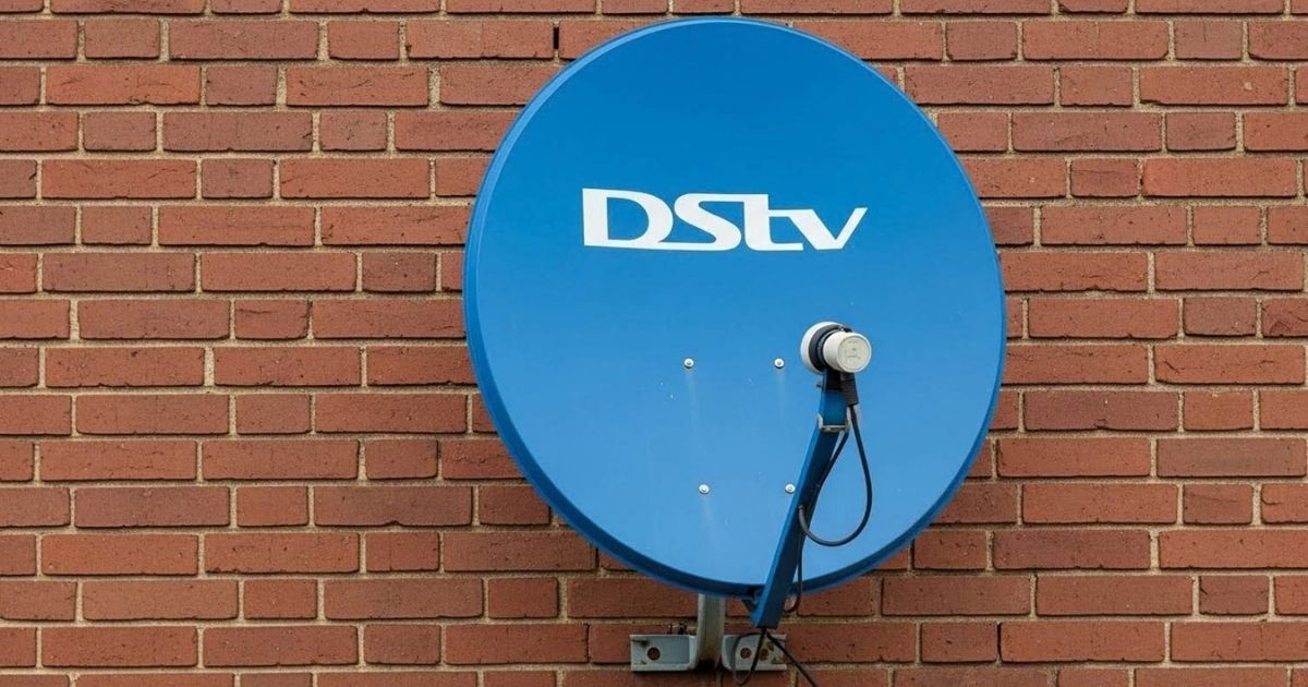 DStv satellite dish  