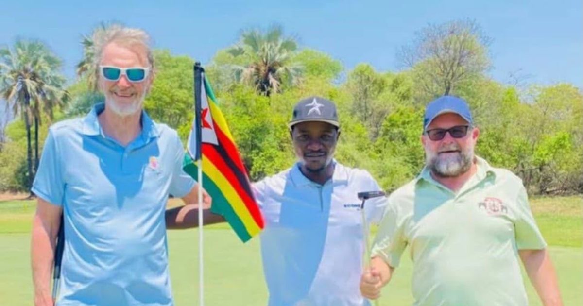 Sir Jim Ratcliffe during his visit to Zimbabwe